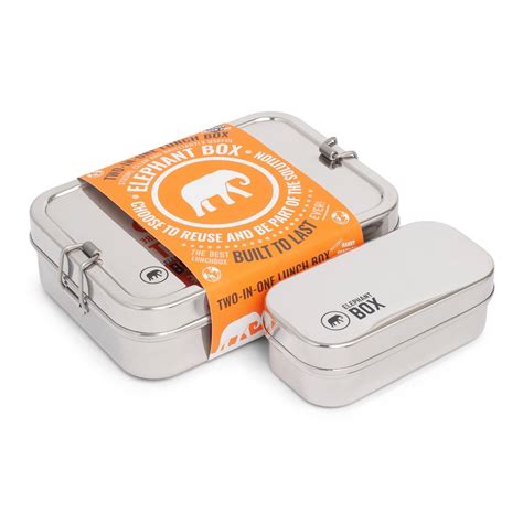 metal dome lunch box uk|elephant box lunchware.